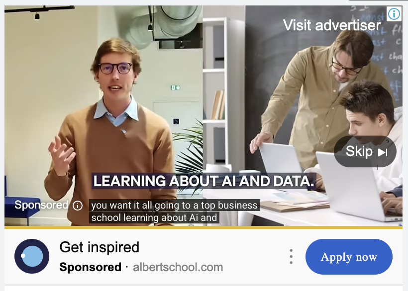 Albert School vidéo